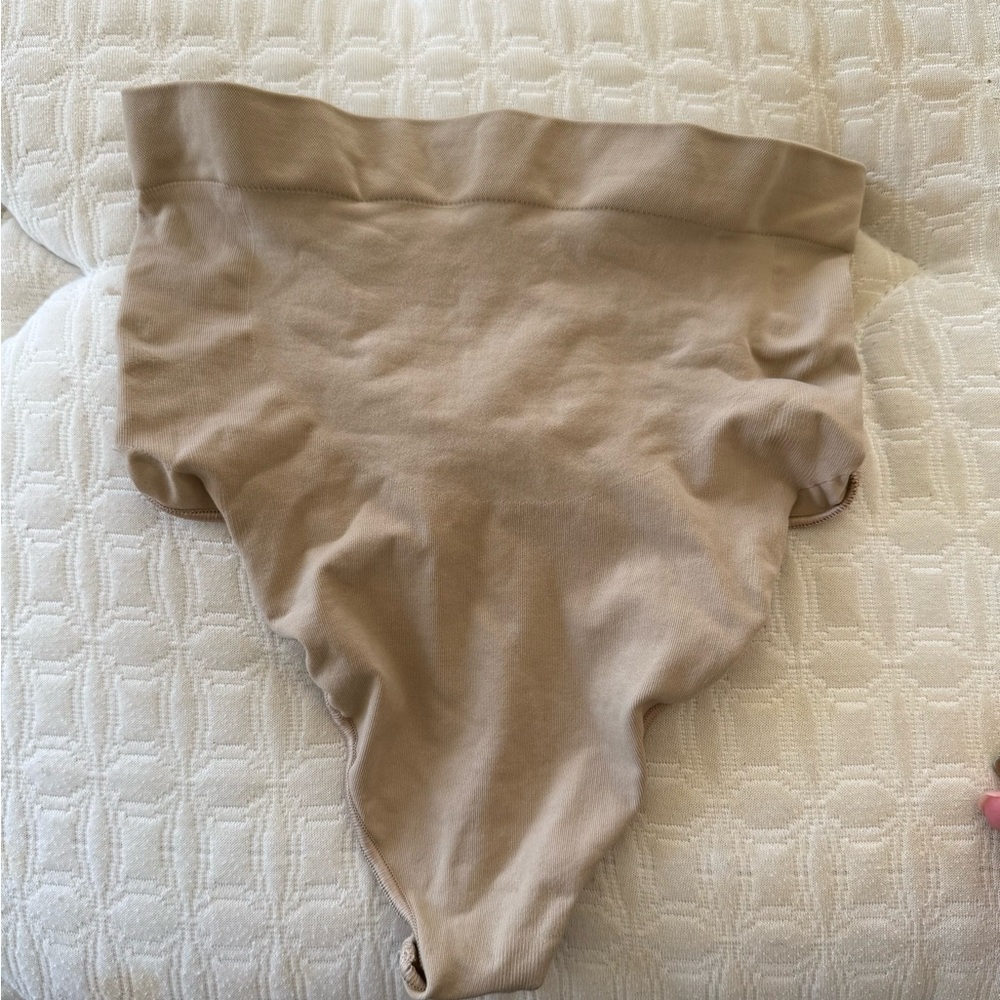 SKIMS High-Waist Shapewear in Beige